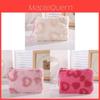 Plush Girl Heart Storage Makeup Bag Travel Organizer For Girls