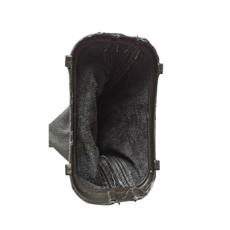 Automatic Car Shift Gear Knob Gaitor Leather Cover Shifter Lever Gear Stick Knob For Skoda VW Tiguan Touran Bora Passat