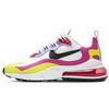 New Air Max 270 React White Pink Yellow Women's CZ9351-100