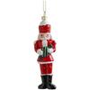 Plastic Christmas Hanging Ornaments with Santa Claus and Snowman for Seasonal Decoration on Trees and Around the Home