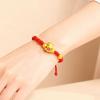 2026 Horse Year Lucky Pony Red Rope Chinese Style Fortune Bracelet Horse Year Bracelet  Girls