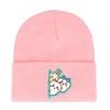 Chiikawa Usagi Round Top Dopamine Print Knit Hat For Enthusiasts Animation