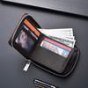Schoolbag hot-selling new men's wallet zipper retro short horizontal men's wallet men wholesale