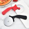 Pizza Cutter Handle Ergonomic Plastic Round Stainless Steel Wheel Scissor Bakeware Food Grade