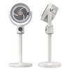 Electric Stand Floor Fan Night Light Adjustable Height Remote Control Air Circulation Fan USB Portable Stand Fan Bedroom Home