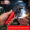 Welding Tongs Heat Resistant Heavy Duty Insulated Handle 1PC High Strength Welding Clamp for Shipbuilding Metal Welding Operations