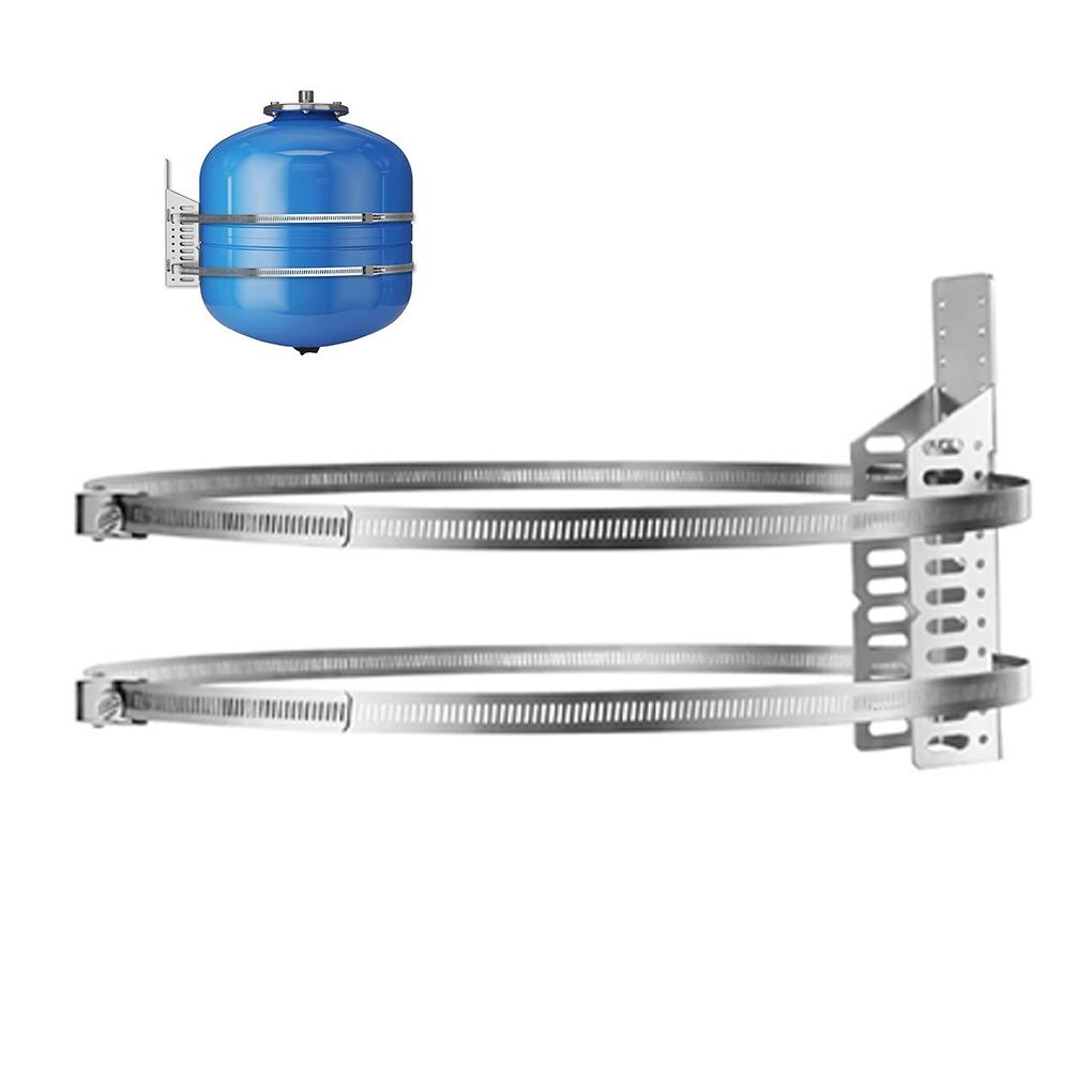 Water Heater Expanon Tank Mounting Expanon Bracket with 2 Water Material, Suitable Indoor, Outdoor, Gardening