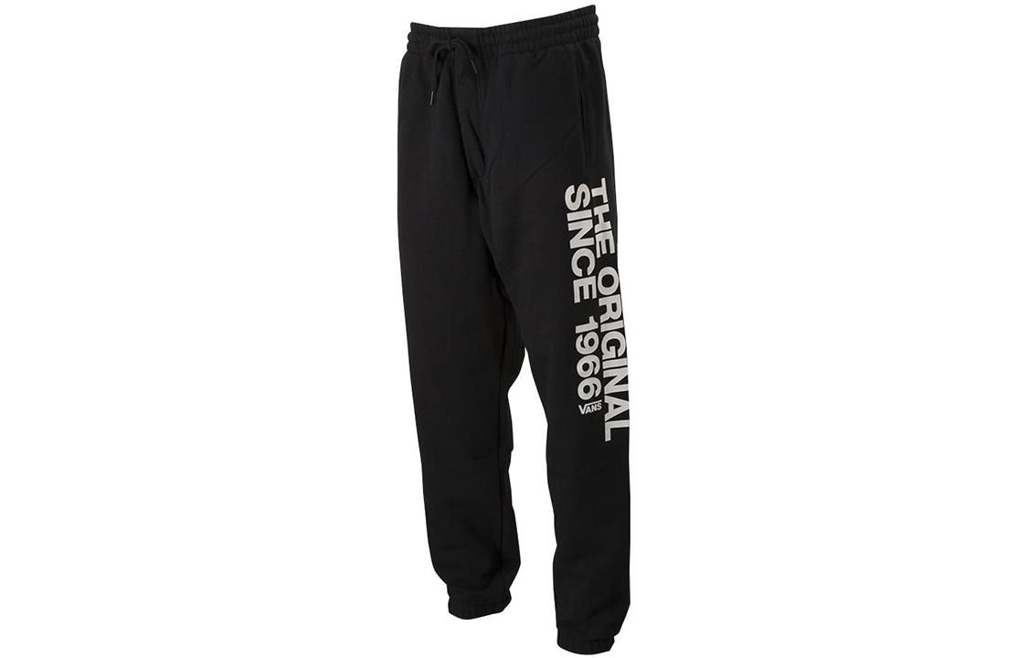 Vans Knitted Sweatpants Men s Black Moderate Cuffed Pants VN0A3W4PBLK M
