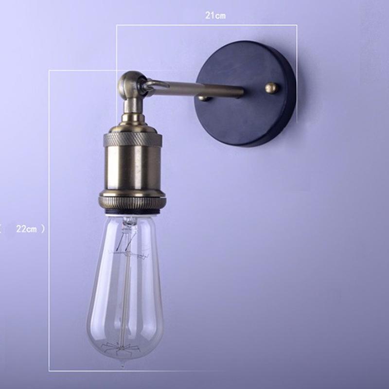 Vintage Industrial Lamp Metal Electroplate Wall Light Ceiling Light