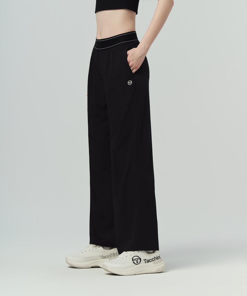 SERGIO TACCHINI W Elastic Waist Woven Wide Pants