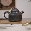 Handmade Yixing Zisha Teapot by Famous Artist: Original Ore Stone Yellow with Mountain Bird and Spring Stream Design – Ideal Tea Gift Set