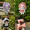 20CM Plush Doll Outfit: Panda Suit & Mary Knot Set
