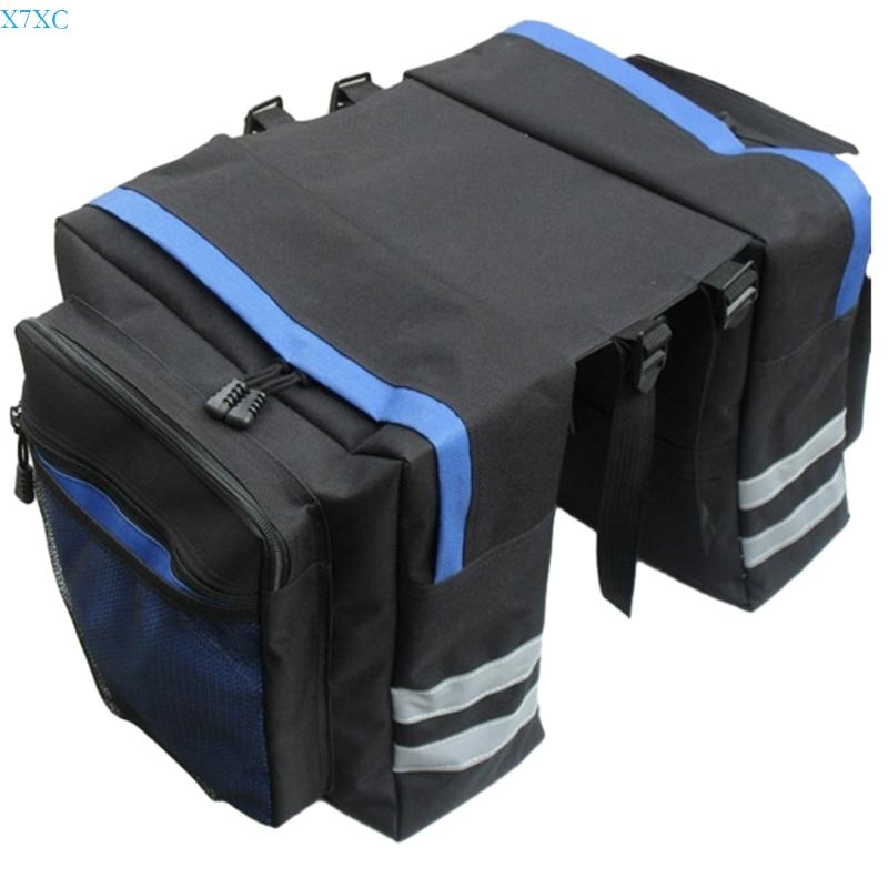 X7XC Sturdy Rear Rack Bag Stay Organized on Your Bike Adventures with This Quality Pannier Rack Bags