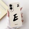 For Samsung Galaxy S25 Edge Case Cover Simple Fashion Letters Luxury Crown Flowers Painted Silicone Phone Case S937U S937B S9370