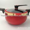 Universal Non-Stick Enamel Micro-Pressure Cooker for Soup and Stew, Compatible with Gas and Induction Stoves