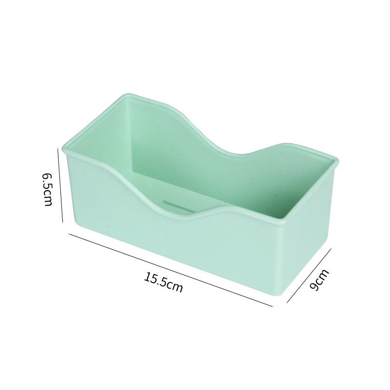 Creative Wheat Straw Japanese Tableware Set - Small Plates for Snacks, Nuts, Appetizers, Candy with Base