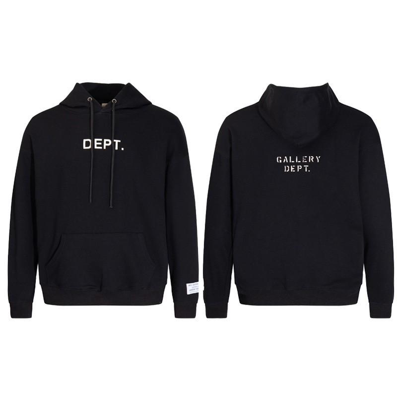 Prémiová GALERIE s potiskem písmen Vintage mikina Unisex Oversized Streetwear Mikina Pánská Dámská