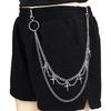 Hiphop Street Skirt Decoration Belt Luxury Women Metal Belt Hollows Out Belt for Enhancing Everyday and Event Outfits