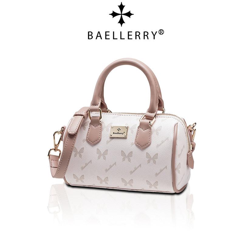 Baellerry Butterfly Pattern Pillow Bag for Women Ladies Fashion Shoulder Bags Leather Crossbody Bag Handbags Purse