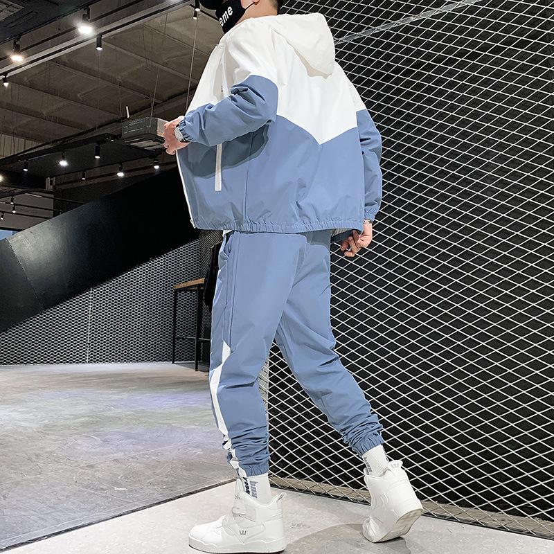 2025 Autumn/Winter Men's Trendy Casual Two-Piece Sports Suit