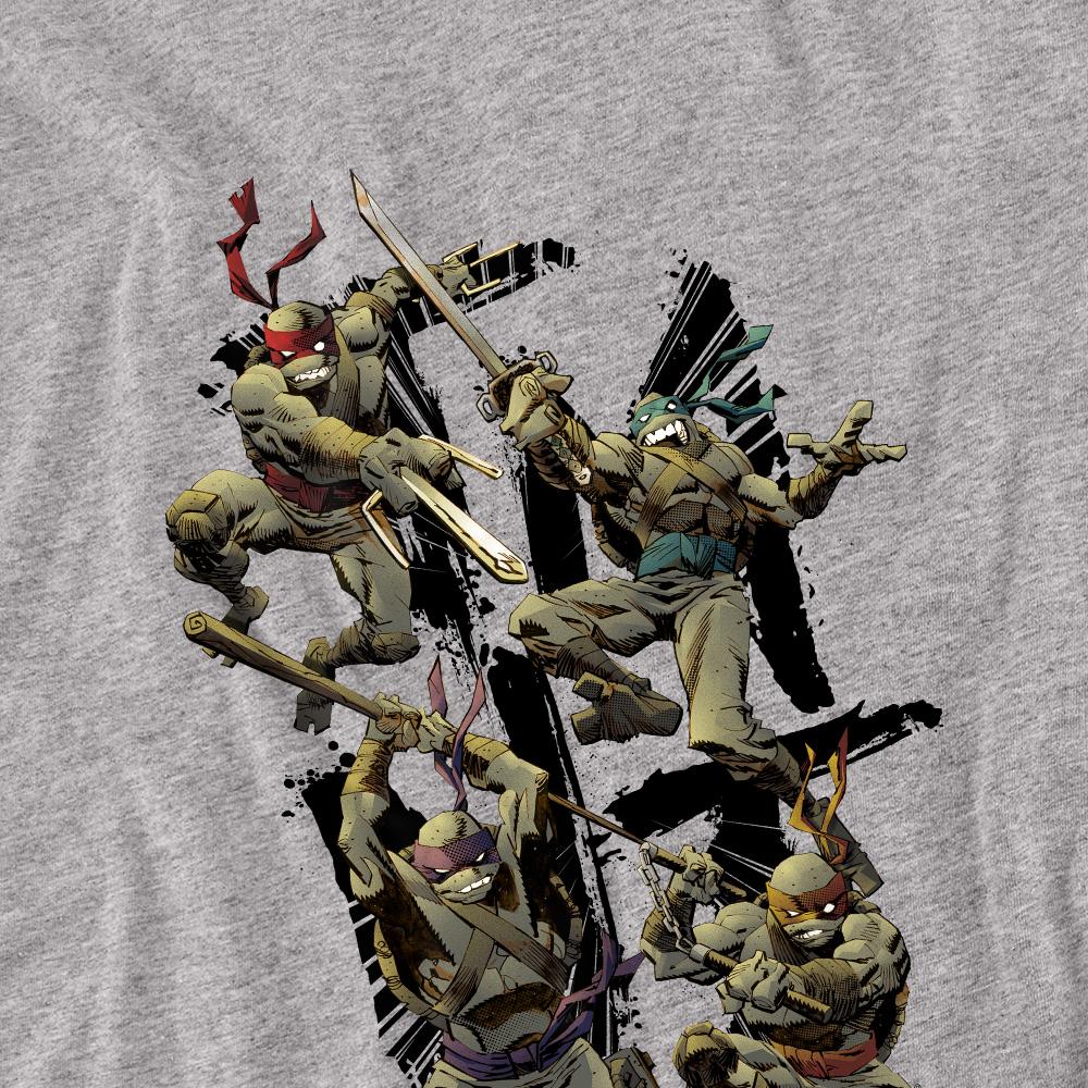 Teenage Mutant Ninja Turtles Unisex Adult Shinobi Long-Sleeved T-Shirt