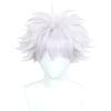 Linfairy Cosplay Costume Accessory for 120cm Wig, Heat-Resistant, Festivals, Silver, Pink, Purple,