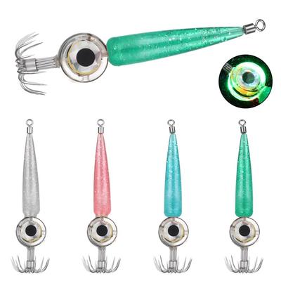 Accessories Squid Hooks Attracting Fish Bait Light Lure Light Flashing Luminous Led Fish Lamp