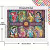 Pittura Diamante 5D Disney Ricamo Completo Diamante Cartone Animato Fai da Te Immagini Strass Kit Punto Croce Artigianato Decorazione Casa