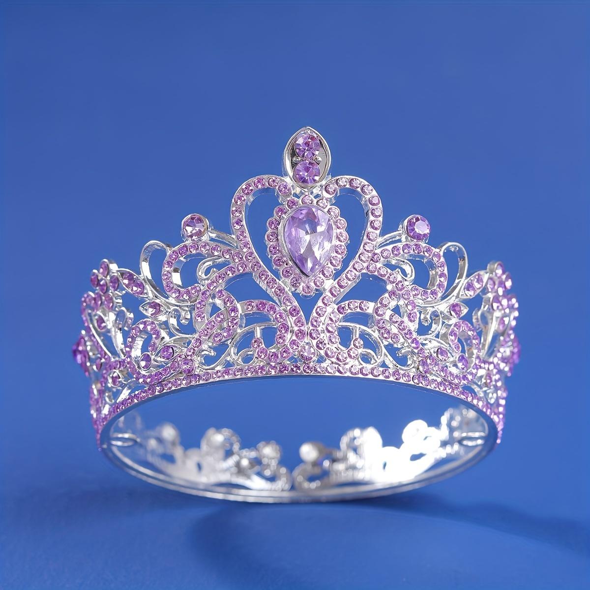 

Круглая диадема в стиле барокко Королевские королевские тиары и короны для невесты Свадебное платье Корона Ювелирные изделия Аксессуары