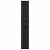Bathroom Cabinet with Open Shelf UTRECHT Black