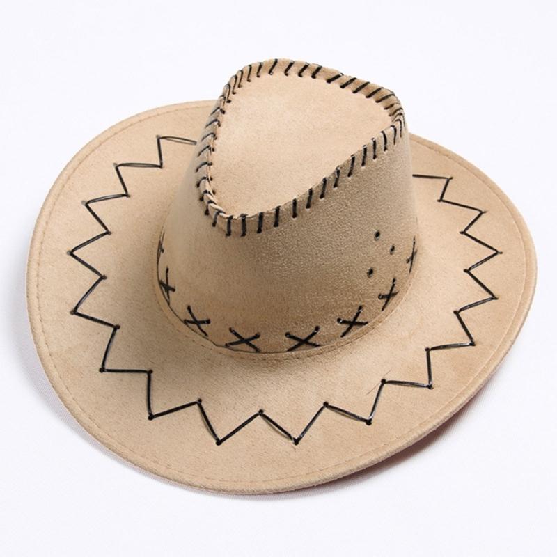 Fashion Simple Kids Cowboy Hat Western Child Cowgirl Hats Halloween & Birthday Costumes Accessories Holiday Decorations