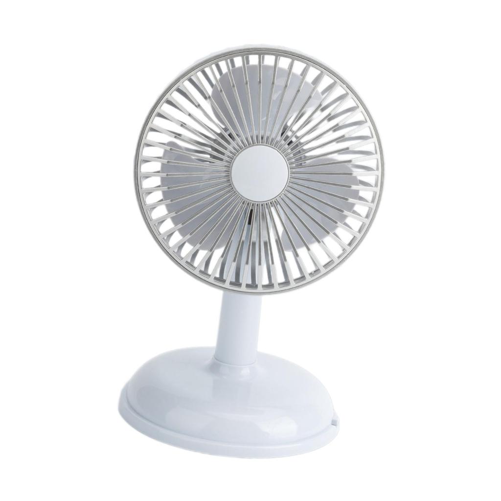 Mini Tragbarer Ventilator Kompakter Taschenventilator Handventilator Persönlicher Schreibtischventilator USB 2 Geschwindigkeiten für Auto Schule Reisen Camping Kinder Frauen Männer