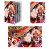 3 Inch 4-Pocket Card Binder, One Piece Anime Card Collection Album, A5 Trading Card Holder, Holds 240 Cards