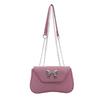 Chic French Style Medium Pu Shoulder Bag For Women Perfect For Casual Summer Outings