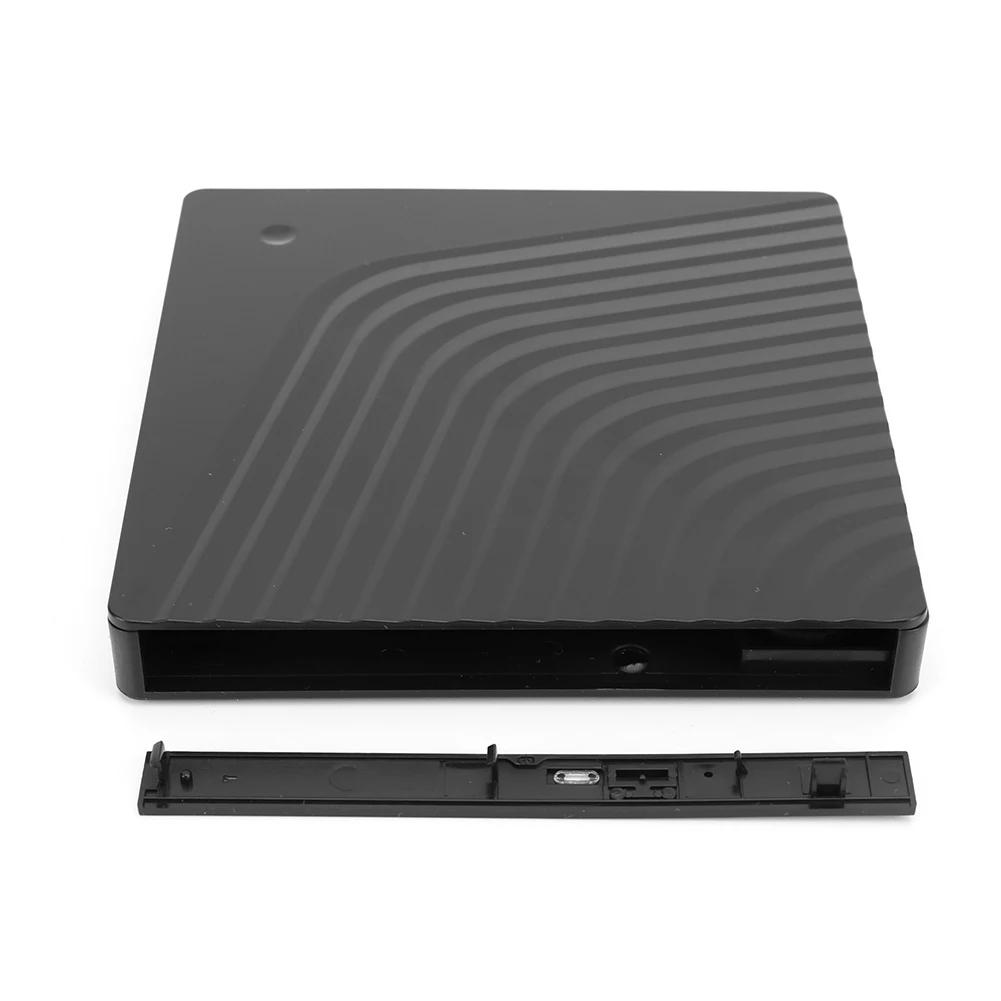 9.5/12.7mm CD DVD Burner Adaptor USB3.0 Type C External DVD Drive Box DVD/CD/Optical Drive Enclosure for Laptop Notebook Burner