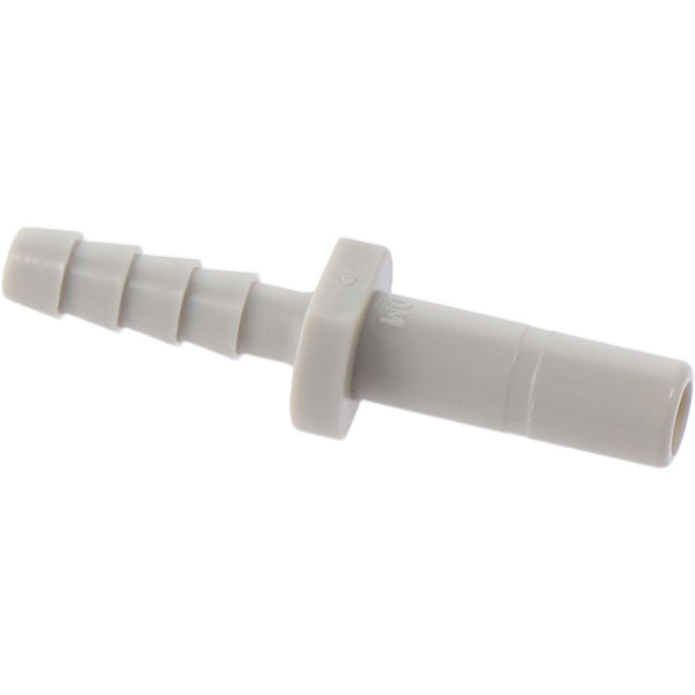 10pcs New Plastic Barbed Tube Fitting 1/4" Stem OD X 3/16" Hose ID Straight Straight Pipe Joint Grey Reducer Coupler PU PE Tube