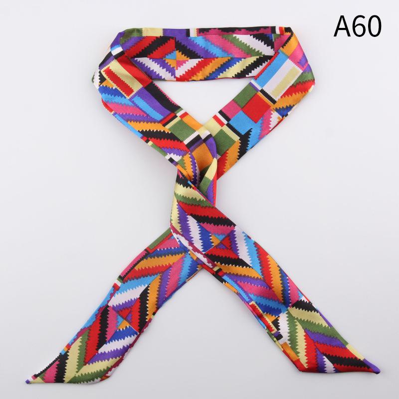 Silk Scarves Versatile Tied Bags, Long Strips, Small Silk Scarves, Bows, Headbands, Streamers, Gift Boxes, Gift Straps.