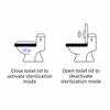 USB Rechargeable UV Toilet Sanitizer Hands-Free Portable Toilet Cleaner  Travels