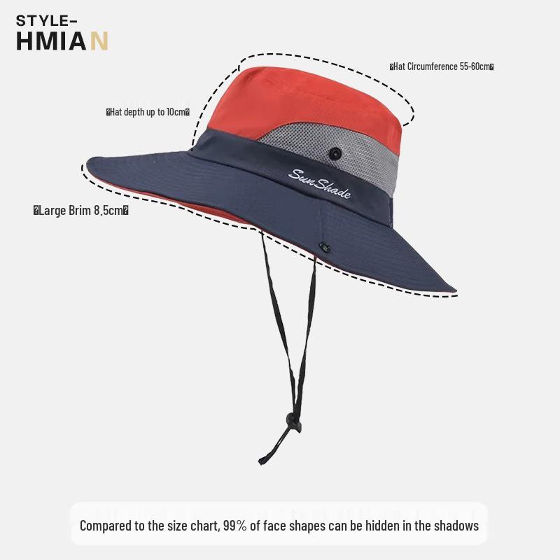 High Value UV-Protective Fisherman's Travel Sun Hat