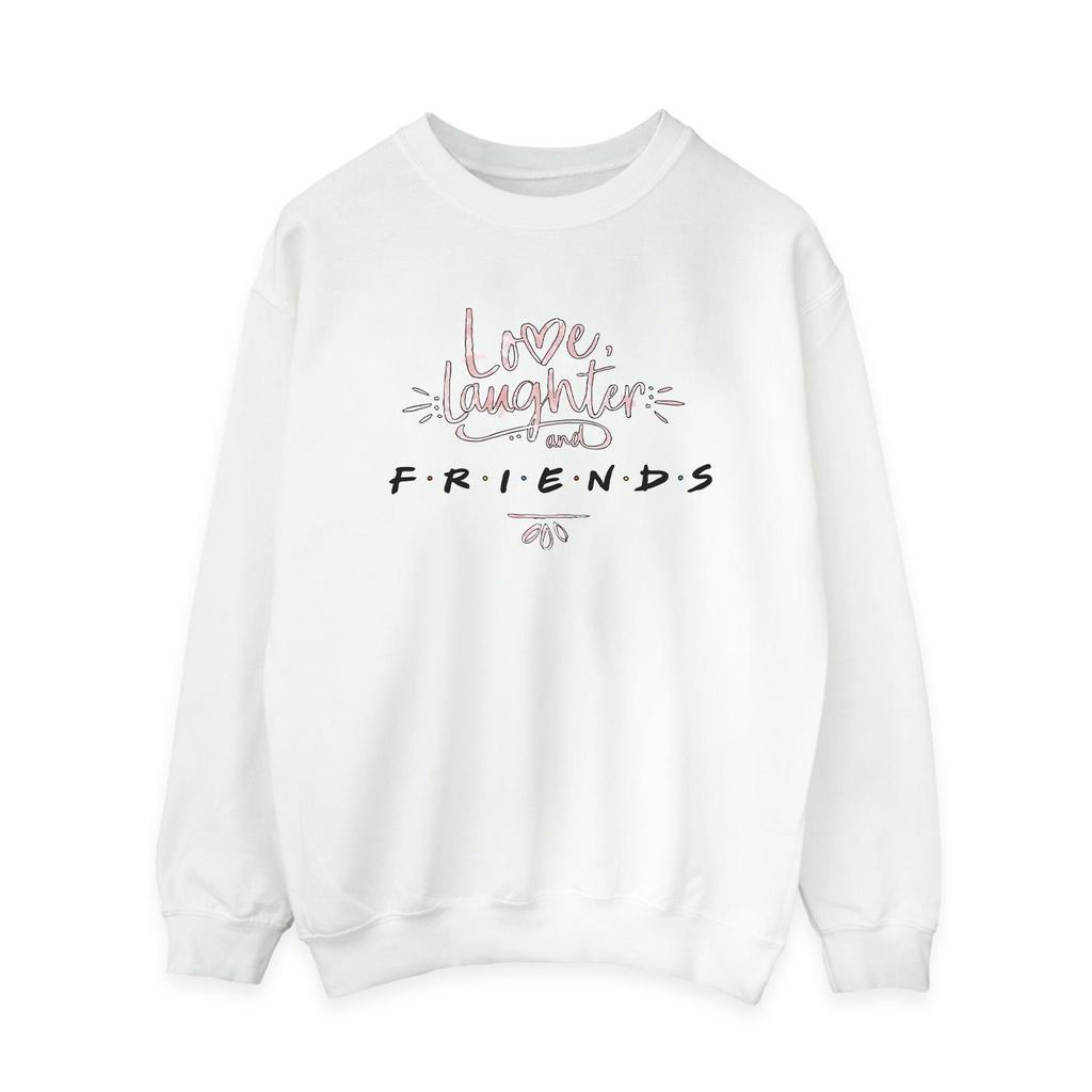 Friends Damen/Damen Liebe Lachen Sweatshirt