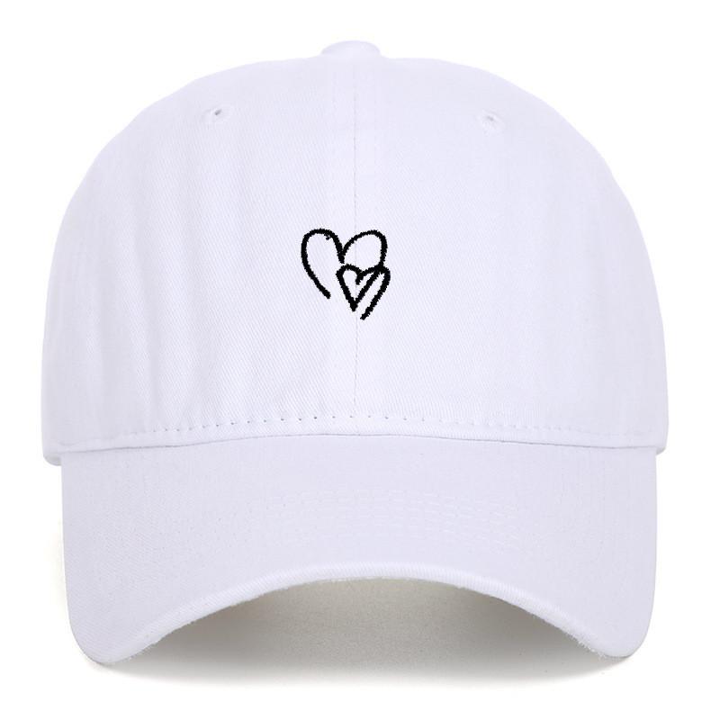 Classic Cotton Baseball Cap With Embroidered Letters For Casual Outdoor Wear