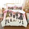 New HITMAN REBORN Bedding Set Single Twin Full Queen King Size Bed Set Adult Kid Bedroom Duvetcover Sets Anime parure de lit Bed