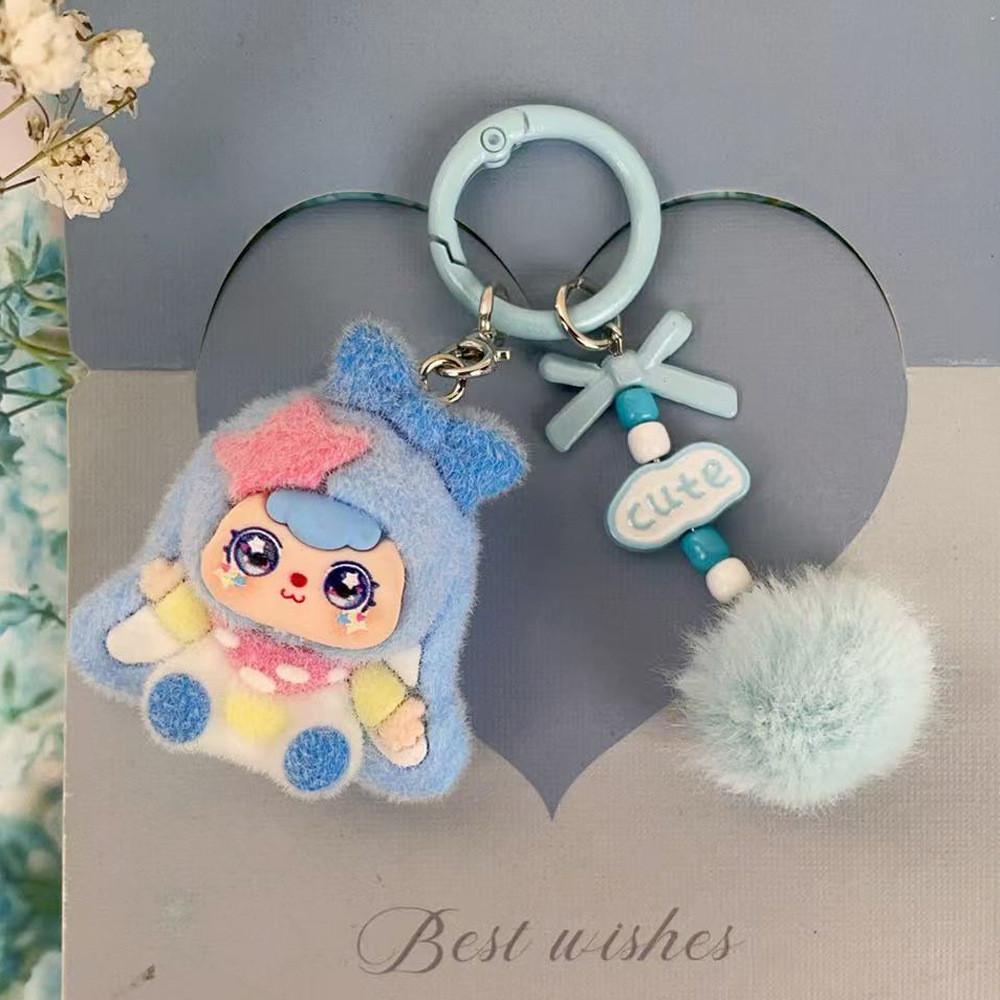 Butterfly Star Keychain With Cute Doll Pendant For Gifts And Party Decor