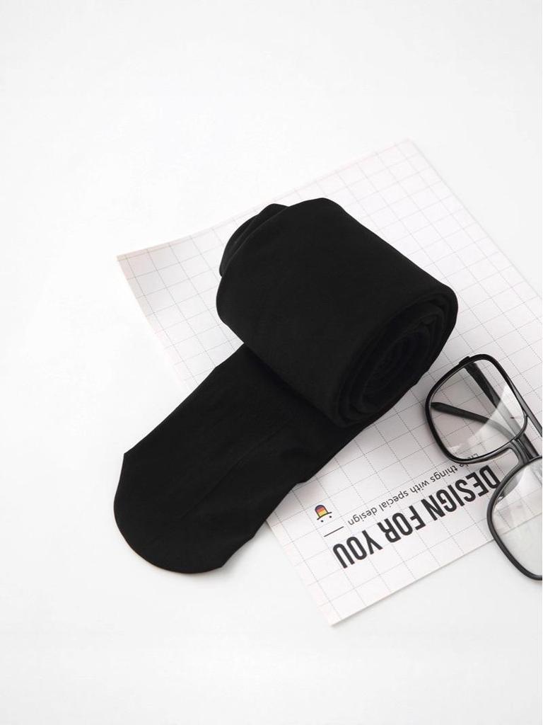 2025 Plus Size Women's Fleece-Lined Winter Leggings - Black Warm Non-Dropping Crotch Pants