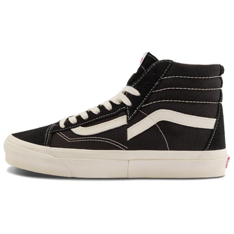 Vans Clash The Wall Fashion Mid-Top Skate Shoes Unisex Skate Shoes Black VN000CNKBA2