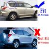 Window Weatherstrip For Toyota RAV4 2006-2012 US Version Outer Glass Sealing Rubber Strips Belt Trim (Check Size before buy)
