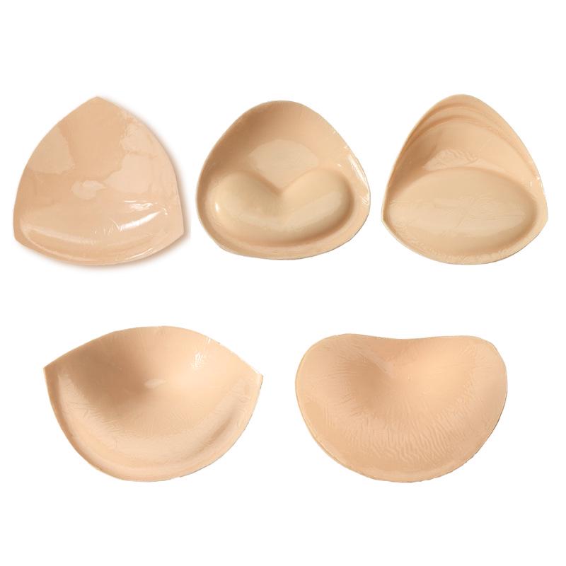 Mango Brush Glue Breast Pad: Thick, Invisible, Seamless, Breathable Enhancer for Small Chest