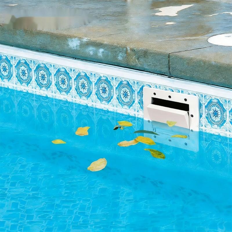 Universal Pool Skimmer Replacement For Above Ground Pools With 1.5 Inch Screw Attachment And Complete Mounting Set B03E