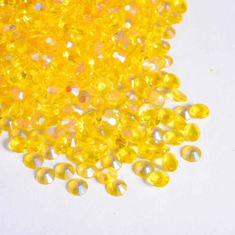 Nail Art Diamond Jewelry, Transparent Bottom Glass Rhinestone Flat Bottom Drill Mobile Phone Case Beauty Diy Luggage Jewelry Accessories