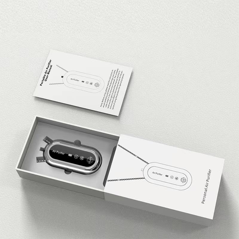 Portable Mini Necklace Air Purifier